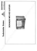 ITT WS-40-Luxus-Su - Manual 